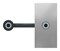 Розетка Minijack, алюминий, 1 модуль, Unica New Schneider NU343330 - фото 69345