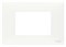 Рамка 3-модульная, белый, Unica New Schneider NU210318 - фото 69565