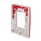 Рамка 1-постовая, красная / белый, Unica New Schneider NU280213 - фото 71022