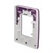Рамка 1-постовая, лиловый / белый, Unica New Schneider NU280214 - фото 71053