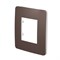 Рамка 1-постовая, шоколад / белый, Unica New Schneider NU280216 - фото 71088