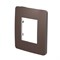 Рамка 1-постовая, шоколад / антрацит, Unica New Schneider NU280217 - фото 71119