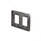 Рамка 2-постовая, шоколад / антрацит, Unica New Schneider NU280417 - фото 71739