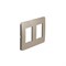 Рамка 2-постовая, песочный / антрацит, Unica New Schneider NU280428 - фото 71924