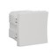 Диммер кнопочный для LED ламп Wiser, белый, 2 модуля, Unica New Schneider NU351518 - фото 72485