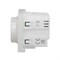 Диммер поворотный для LED ламп Wiser, белый, 2 модуля, Unica New Schneider NU351618 - фото 72519
