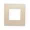Рамка 1-постовая, горизонтальная, клен / белый, Unica New Schneider NU600283 - фото 72613