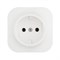 Розетка без заземления, белый, 782410 Legrand Quteo - фото 73875