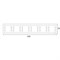Рамка 6 постов, кремовый, EPH5800623 Schneider Asfora - фото 77276