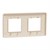Рамка 2-постовая, бежевый, Unica New Schneider NU200444 - фото 77803