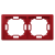 Рамка двойная, рубиновый, Basic Neos Simon - фото 88111