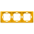 Рамка тройная, желтый, Basic Neos Simon - фото 88117