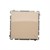 Выключатель одинарный проходной, бежевый, Basic Simon - фото 89488