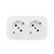 Розетка двойная с заземлением, белый, 782433 Legrand Forix - фото 89957