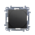 Диммер для LED ламп, черный матовый, SIMON10 - фото 93539